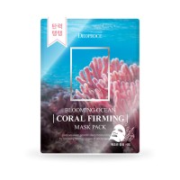 Укрепляющая маска с морскими кораллами Deoproce Blooming Ocean Marine Coral Firming Mask Pack